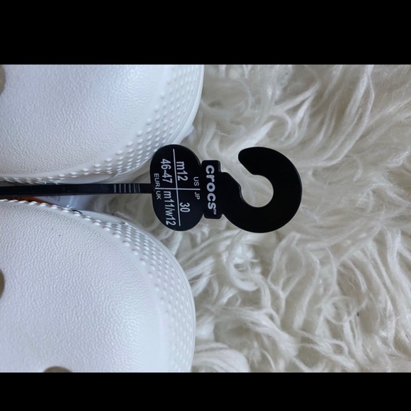 White Crocs Clogs NWT - Picture 3 of 7